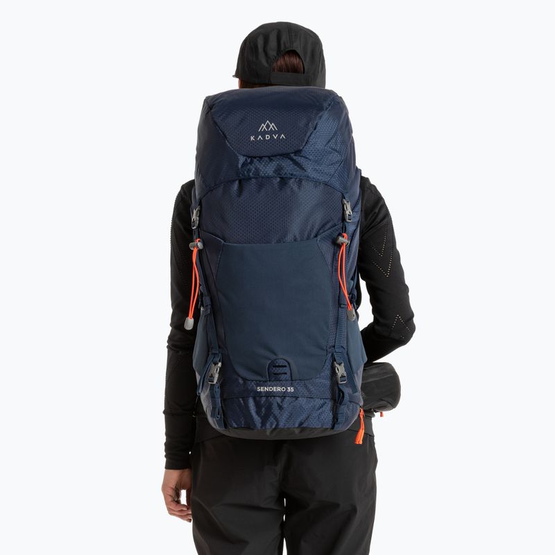KADVA Sendero 35 l trekking hátizsák acél kék 20