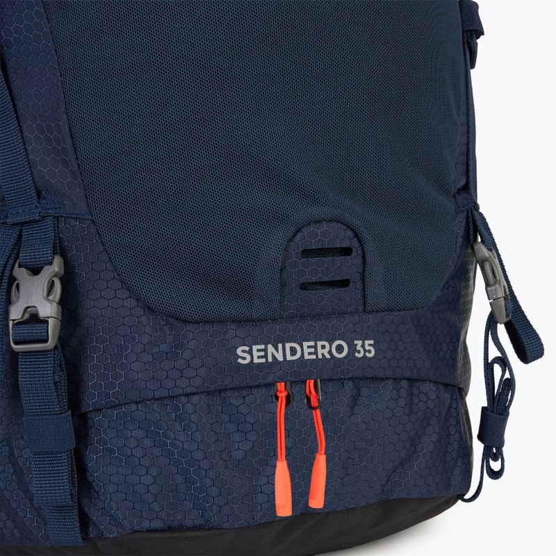KADVA Sendero 35 l trekking hátizsák acél kék 5