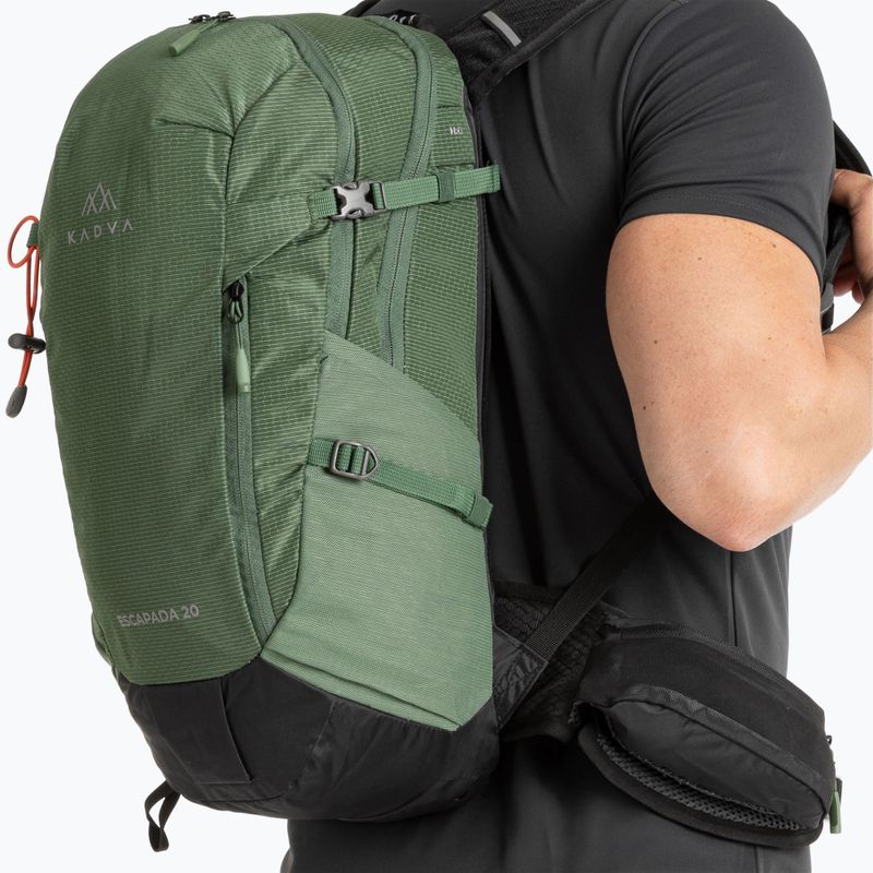 KADVA Escapada túra hátizsák 20 l zöld 12