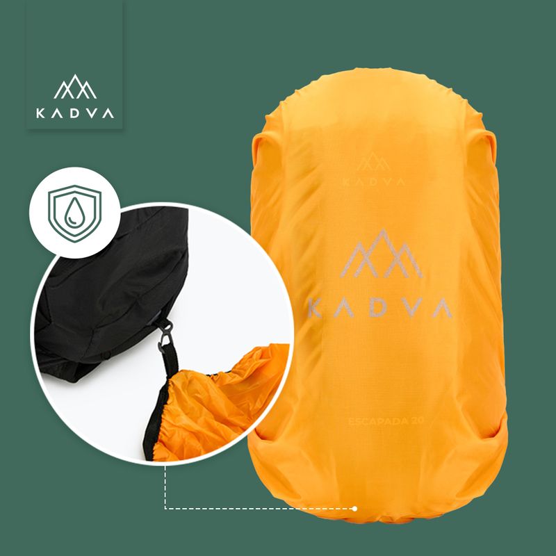 KADVA Escapada 20 l zöld túrahátizsák 20