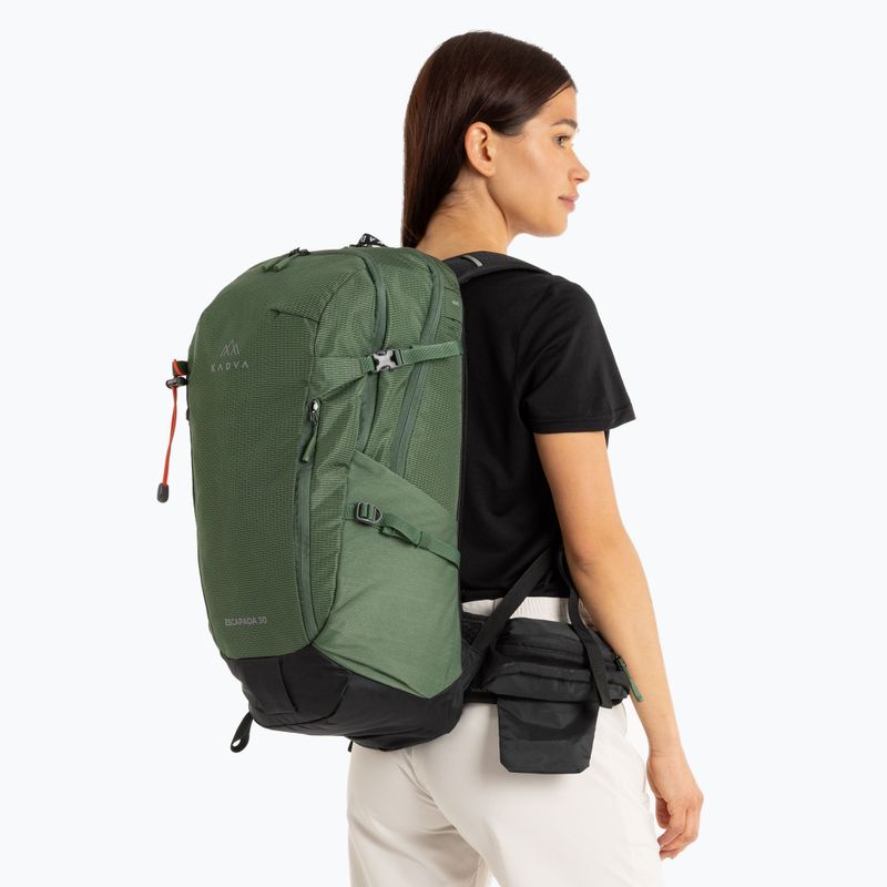 KADVA Escapada 30 l zöld túrahátizsák 22