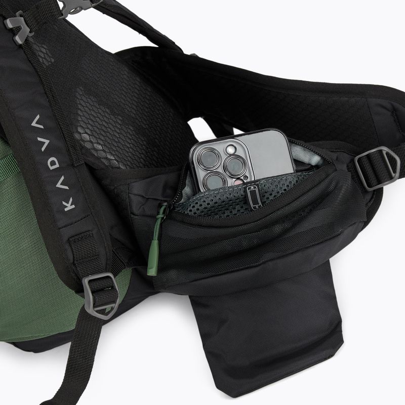 KADVA Escapada 30 l zöld túrahátizsák 9