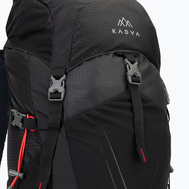 KADVA Vagabundo 40 l fekete túrahátizsák 8