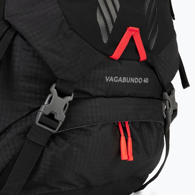 KADVA Vagabundo 40 l fekete túrahátizsák 9