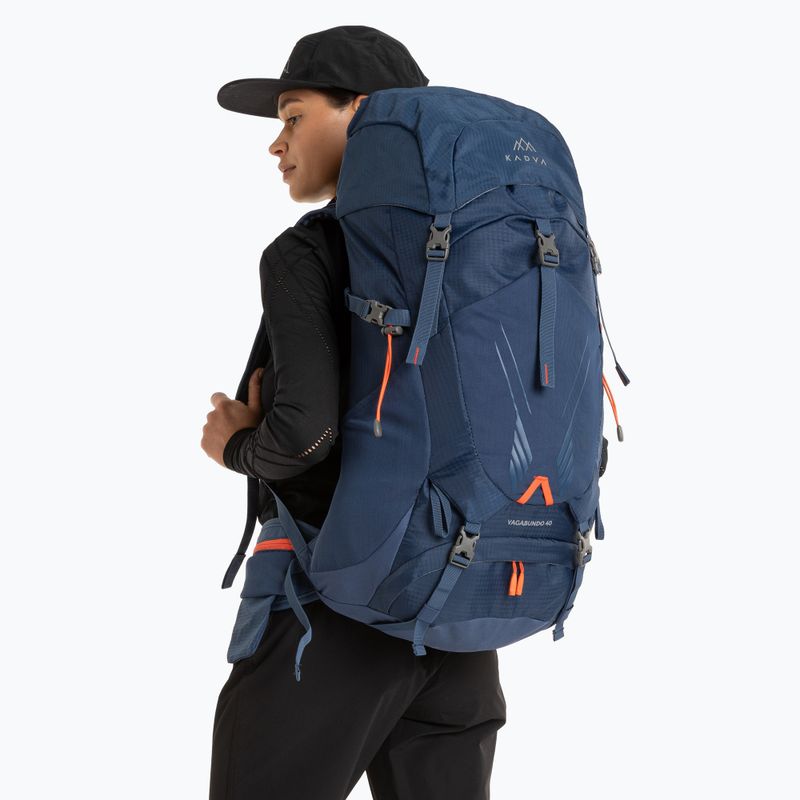KADVA Vagabundo 40 l kék túrahátizsák 19