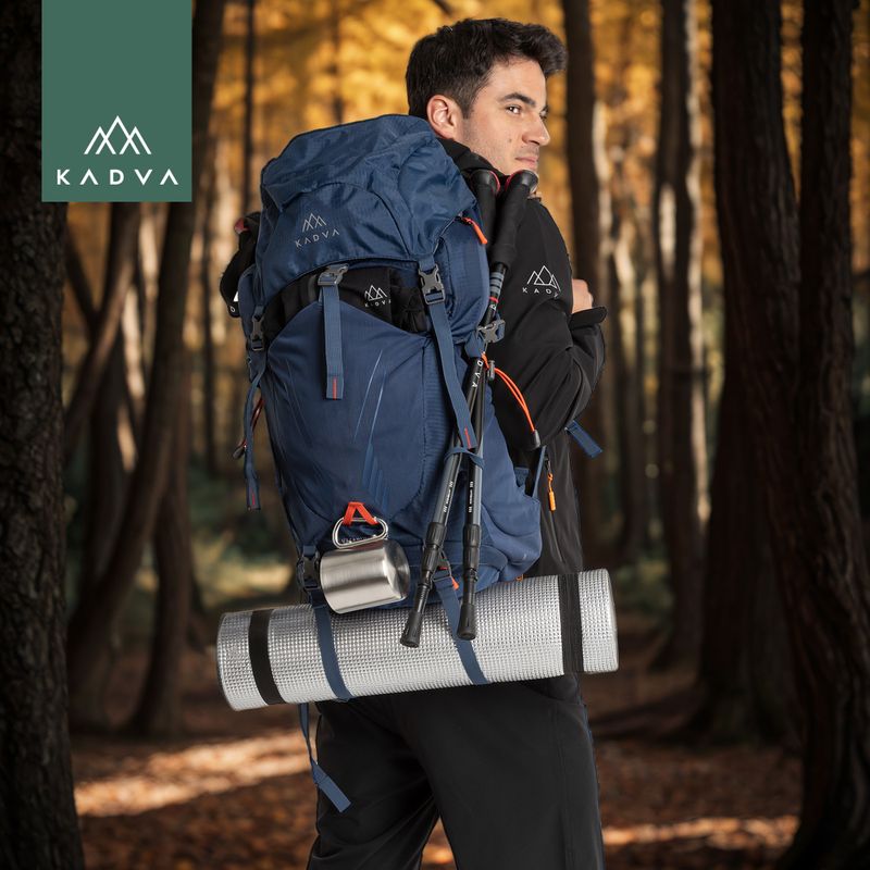 KADVA Vagabundo 40 l kék túrahátizsák 30