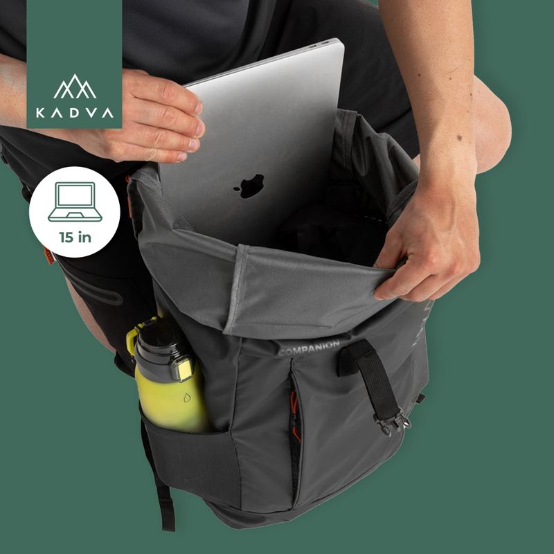KADVA Companion városi hátizsák 20 l fekete 12