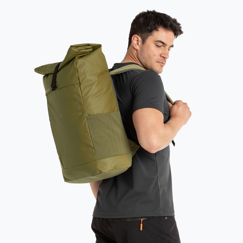 KADVA Companion 20 l khaki színű városi hátizsák 9