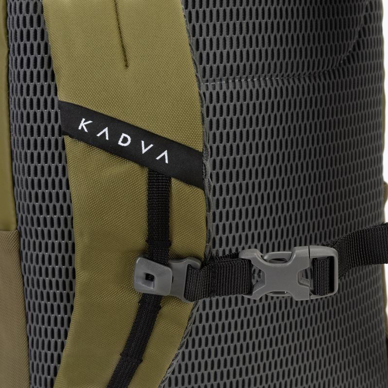 KADVA Companion 20 l khaki színű városi hátizsák 5