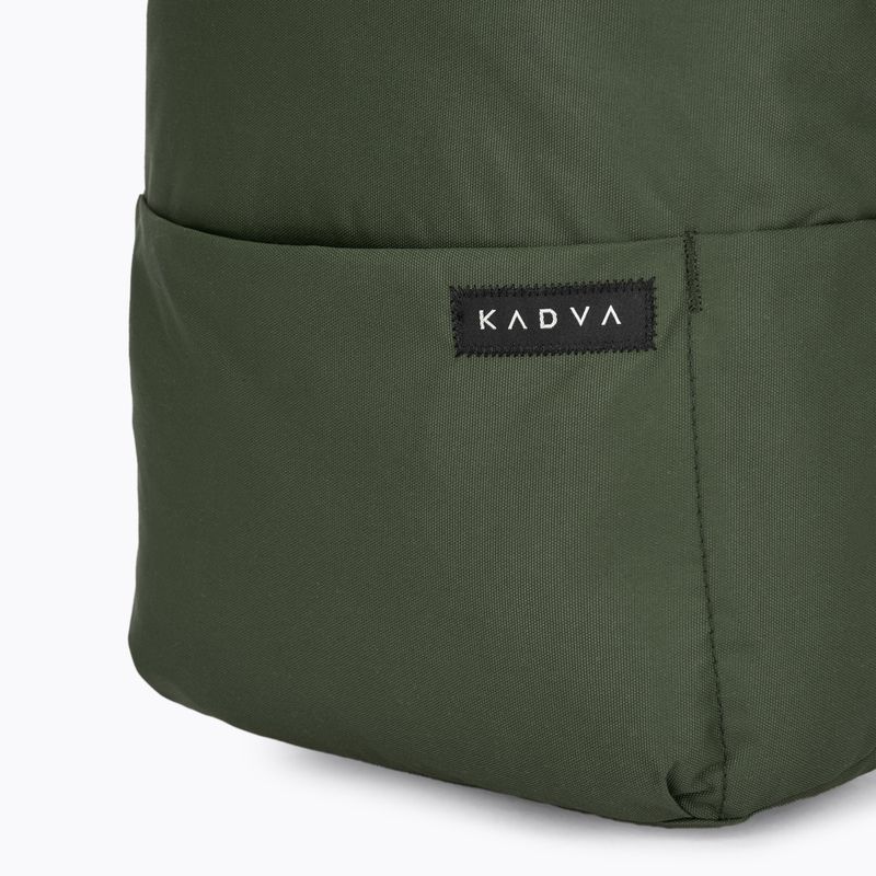 KADVA CityQuest 9 l zöld városi hátizsák 6