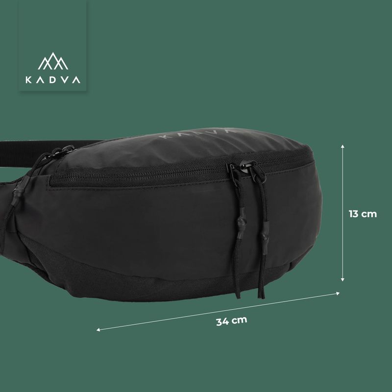 KADVA Cangurera vese tasak fekete 16