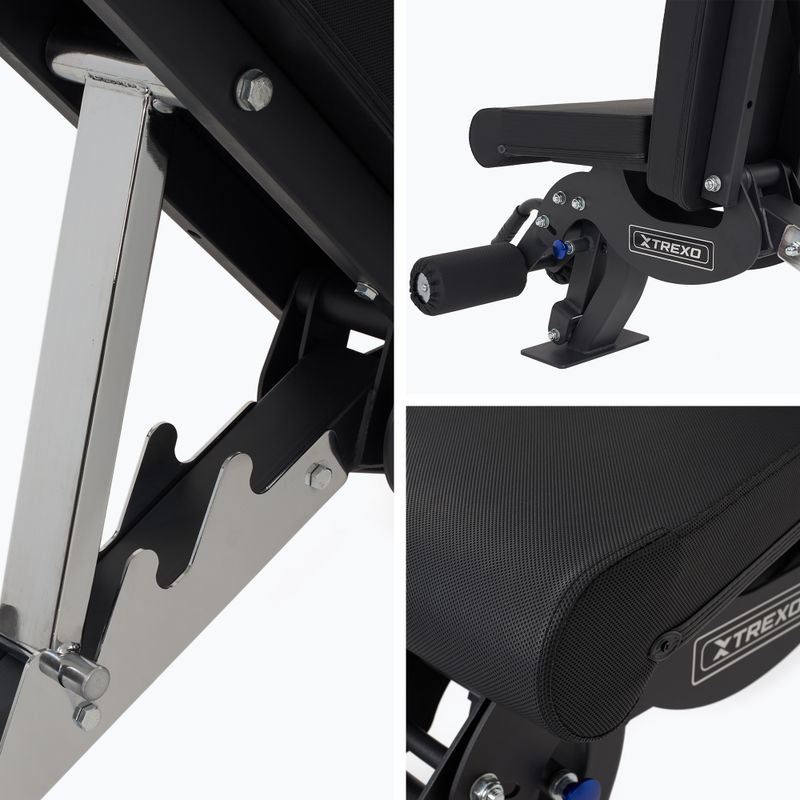 XTREXO edzőpad Ajax fekete 6