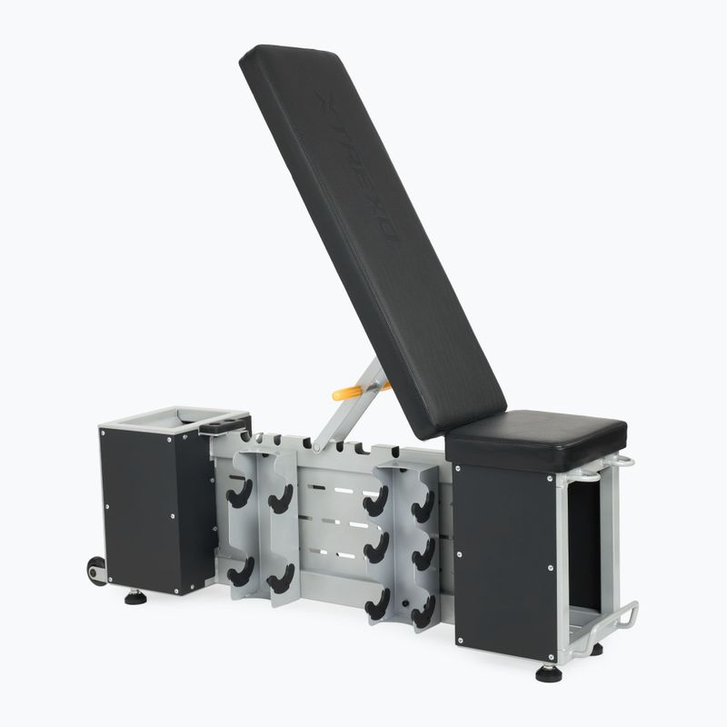 XTREXO Storage állítható edzőpad fekete