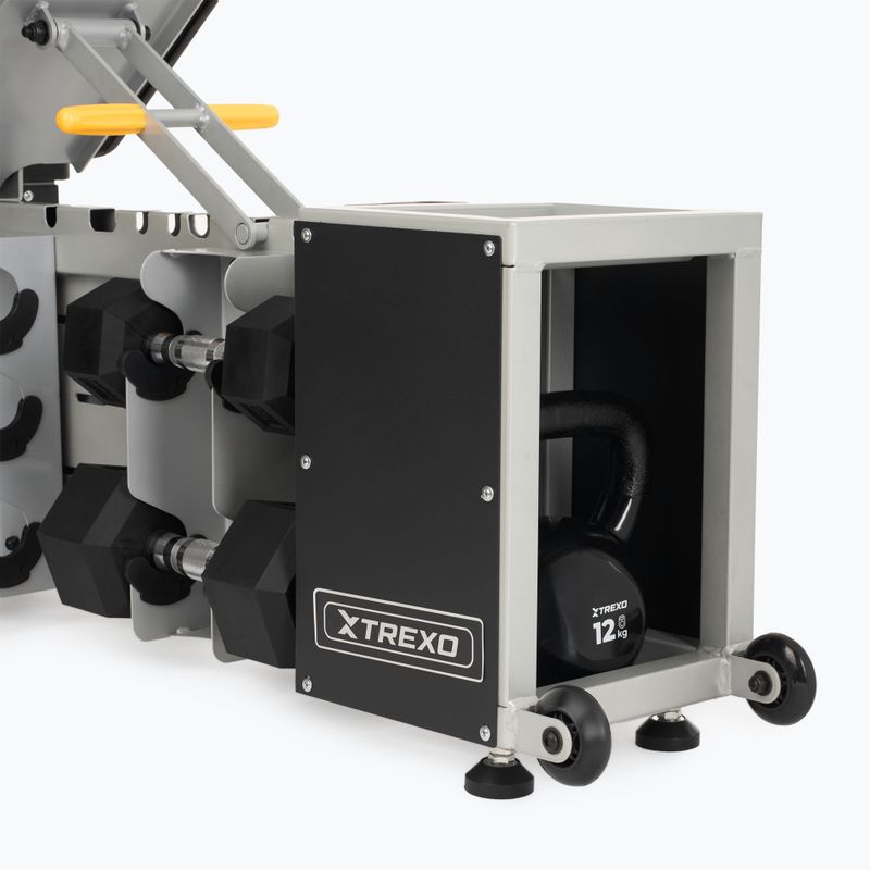 XTREXO Storage állítható edzőpad fekete 14