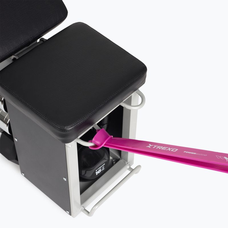 XTREXO Storage állítható edzőpad fekete 15
