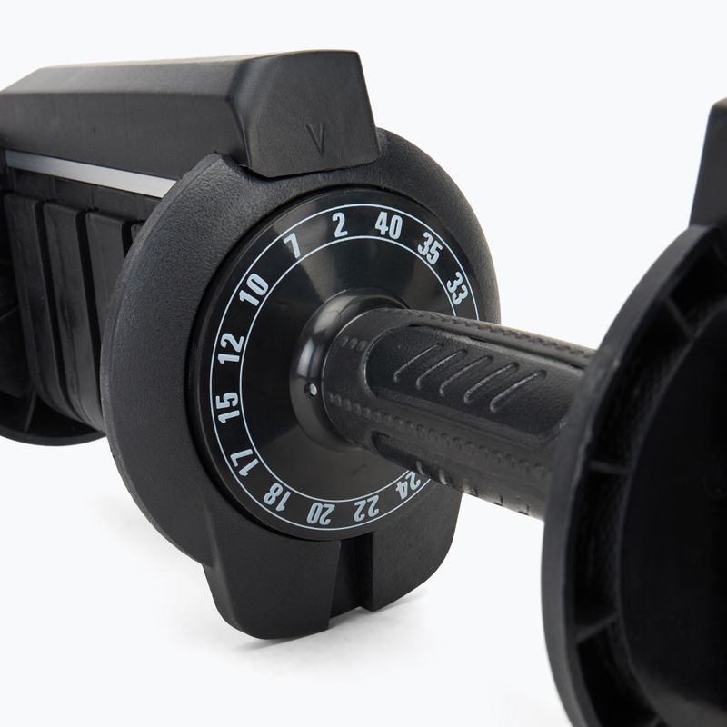 XTREXO állítható súlyzótartó 40 kg TXO-B4W001-B fekete 5