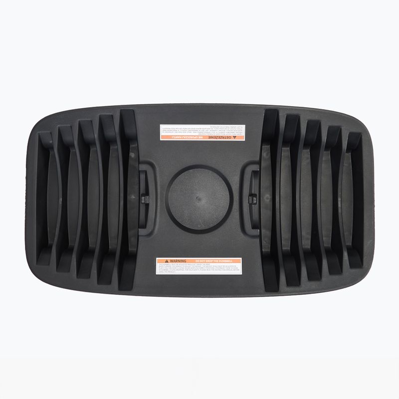 XTREXO állvány 40 kg-os állítható súlyzóhoz TXO-B4W001-B fekete 3