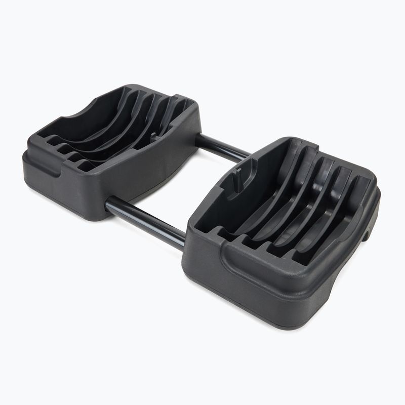 XTREXO állítható súlyzó állvány + súlyzó 2 az 1-ben TRX-ABD40 fekete