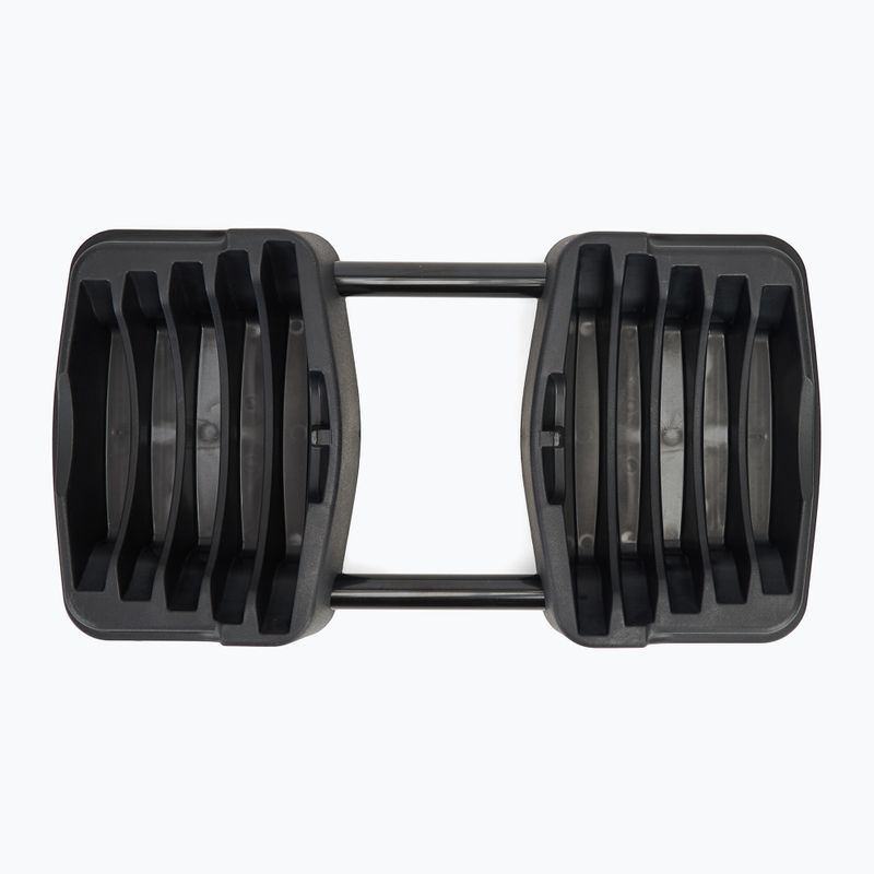 XTREXO állítható súlyzó állvány + súlyzó 2 az 1-ben TRX-ABD40 fekete 3