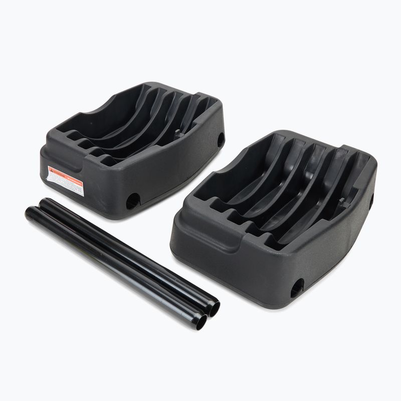 XTREXO állítható súlyzó állvány + súlyzó 2 az 1-ben TRX-ABD40 fekete 4