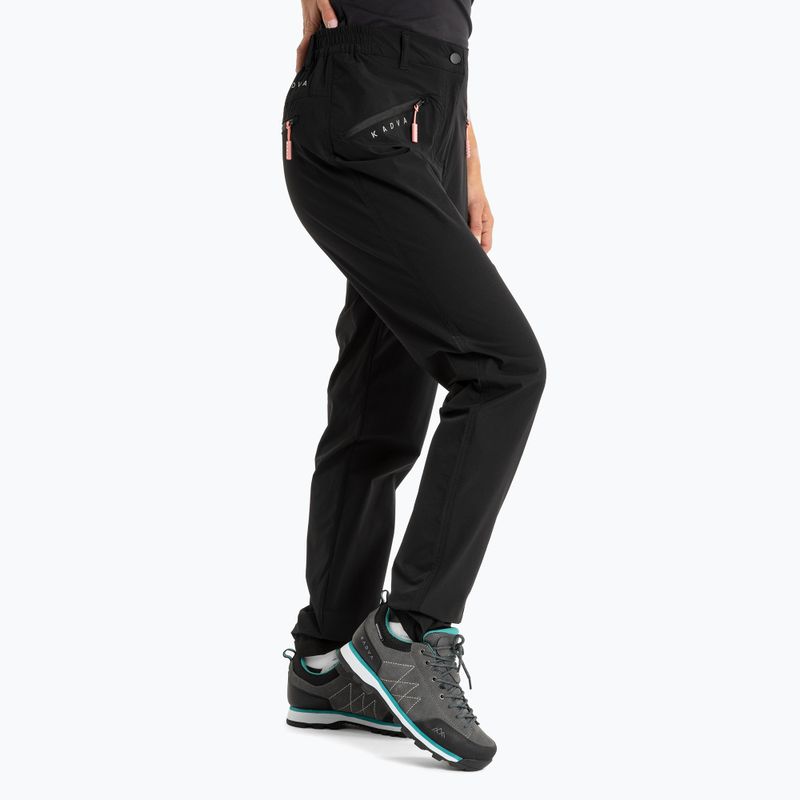 Női nadrág KADVA Tores WMNS WMNS fekete 4