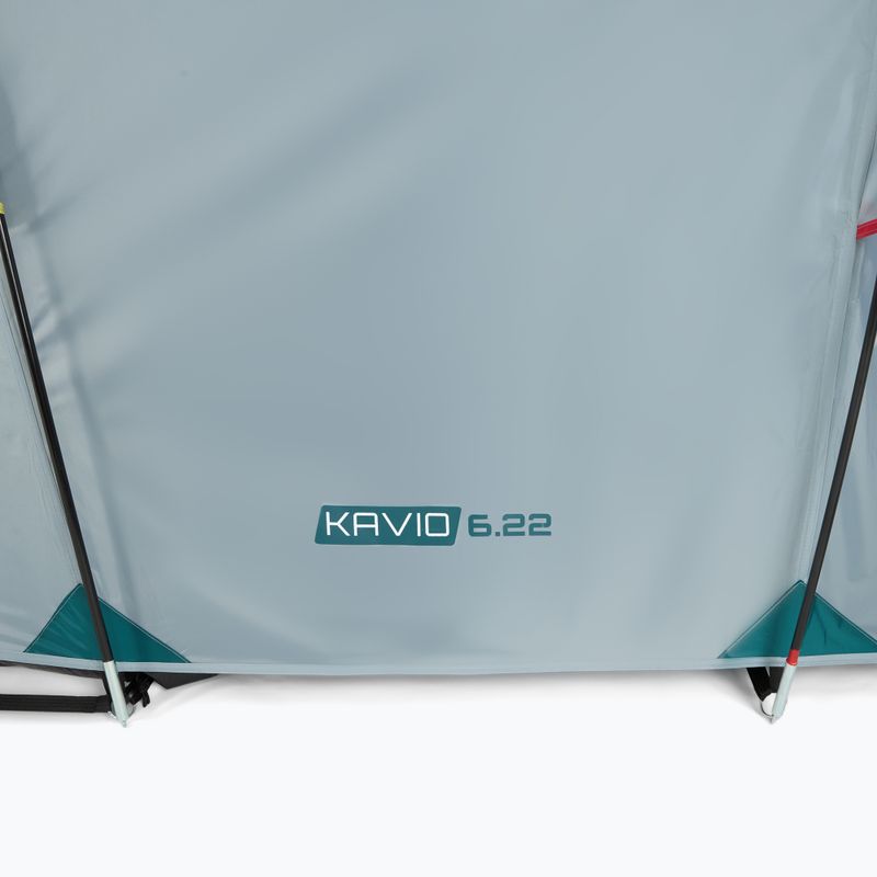 KADVA Kavio 6 plus szürke kempingsátor 9