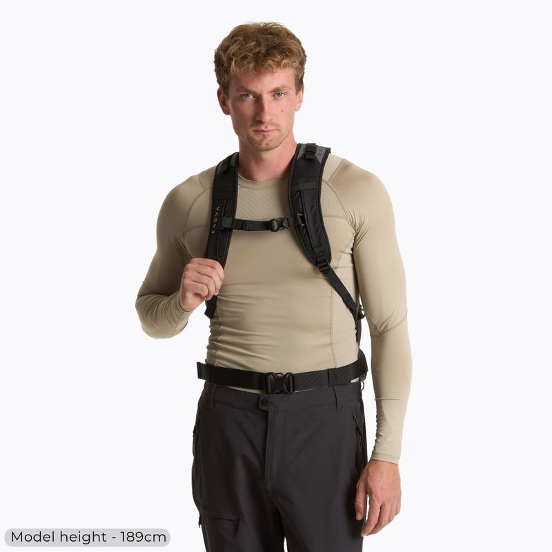 KADVA Okole 25 l fekete túrahátizsák 3