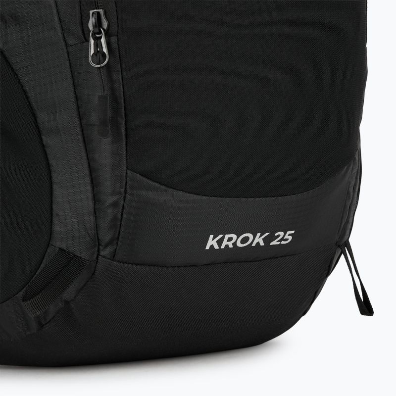 KADVA Krok 25 l városi hátizsák fekete 7