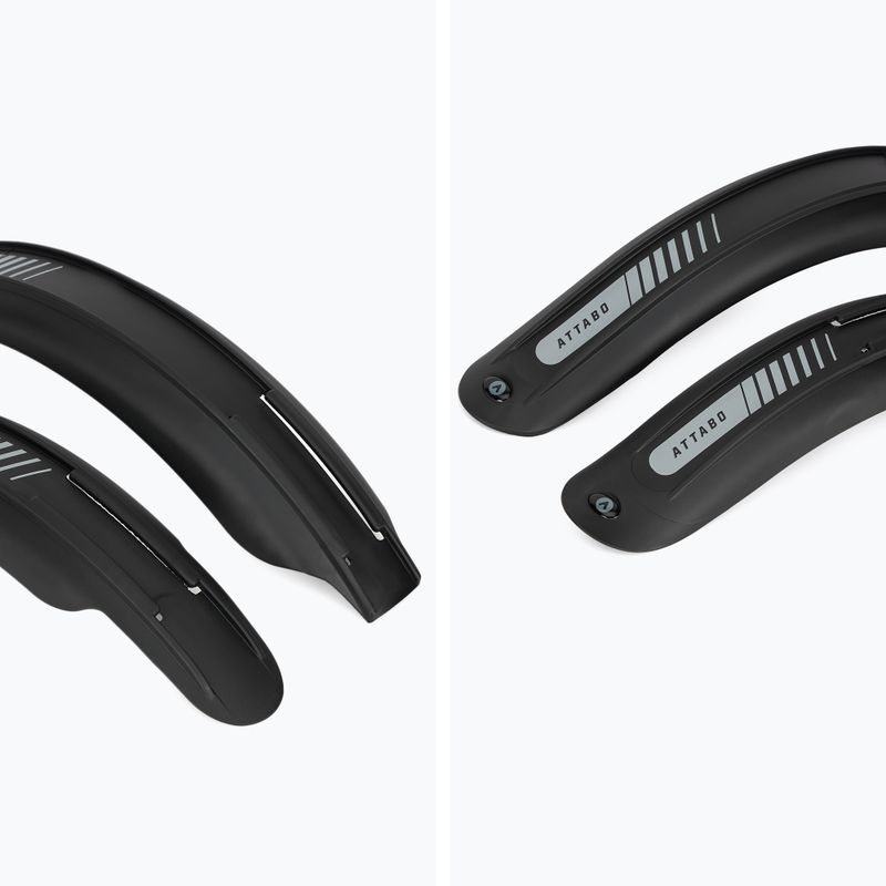 ATTABO EASE 16" kerékpár sárvédők fekete 7
