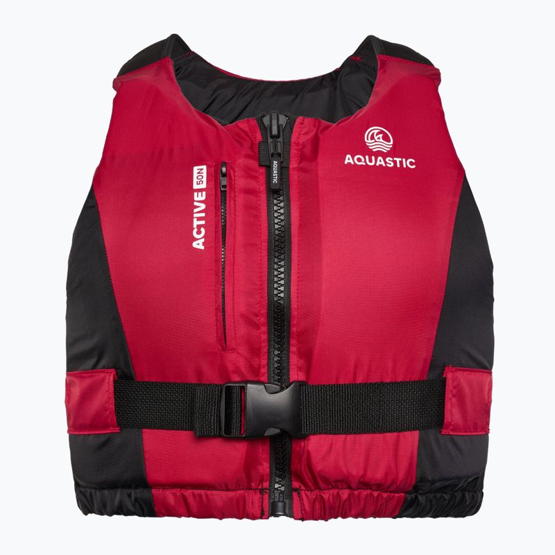 AQUASTIC Active 50N piros biztonsági mellény