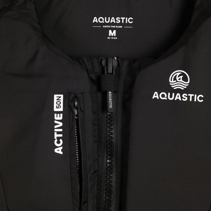 AQUASTIC Active 50N biztonsági mellény fekete 3