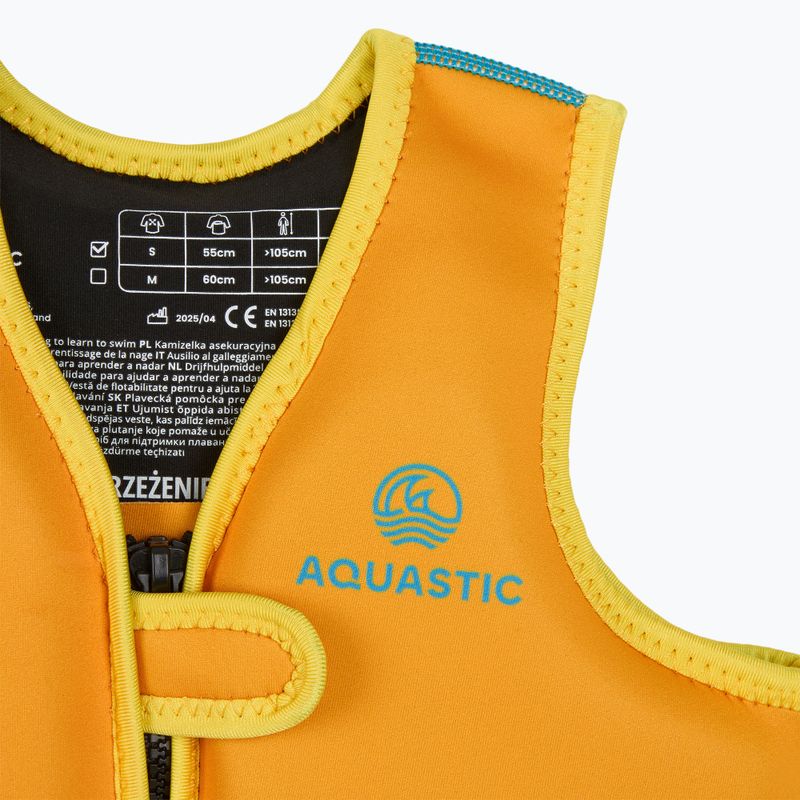 AQUASTIC Junior gyermek biztonsági mellény kék 3