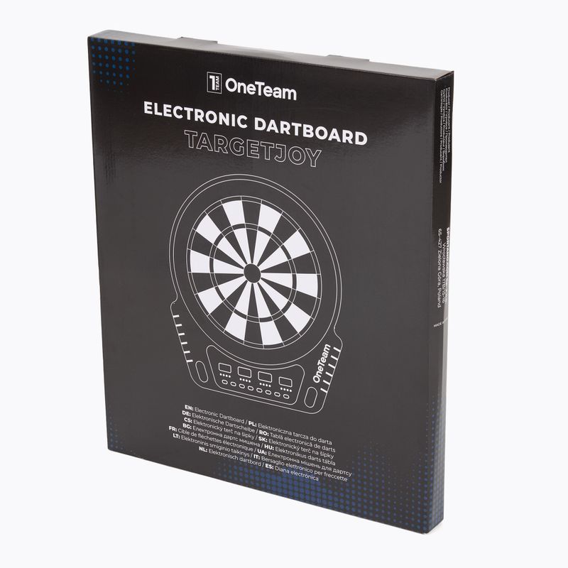 Tarcza do darta elektroniczna OneTeam TargetJoy fekete 10