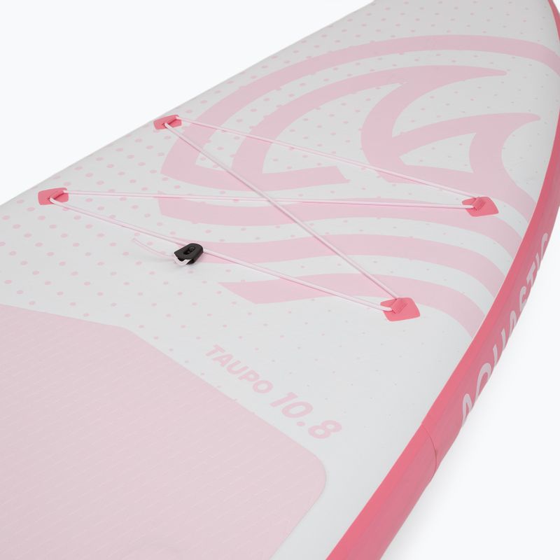 Felfújható SUP deszka szett AQUASTIC Taupo 10'8" allround pink 7