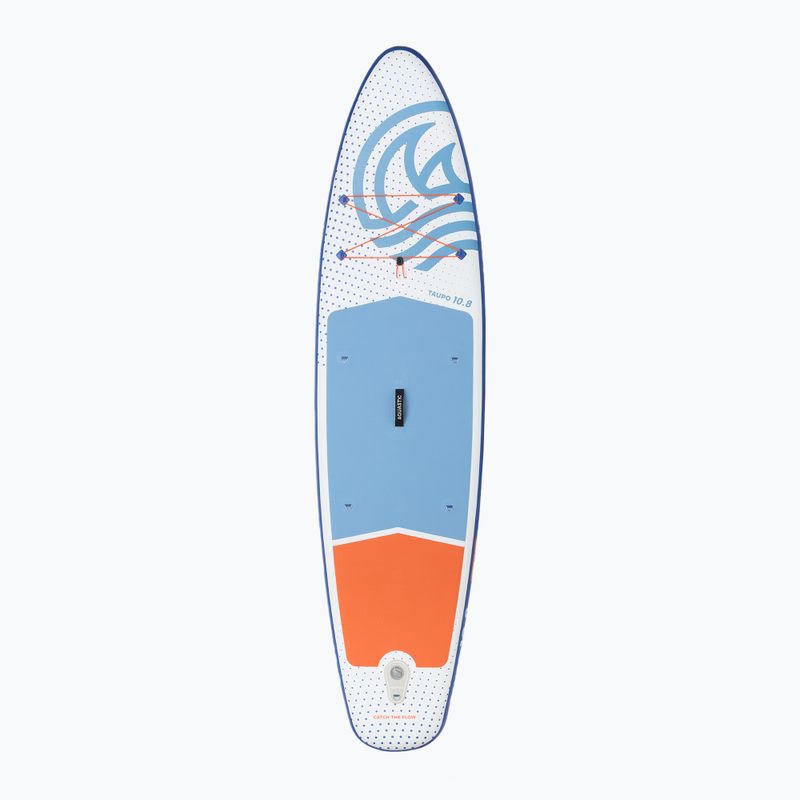 Taupo 10'8" allround kék felfújható AQUASTIC deszka szett SUP 3
