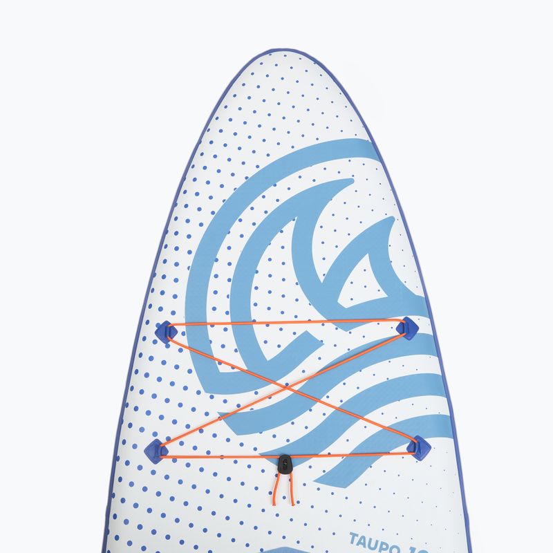Taupo 10'8" allround kék felfújható AQUASTIC deszka szett SUP 6