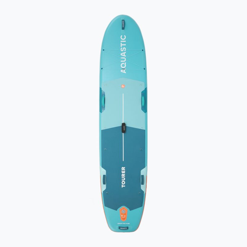 Deszka szett SUP felfújható AQUASTIC Tourer 12'0" 2-os zöld 4