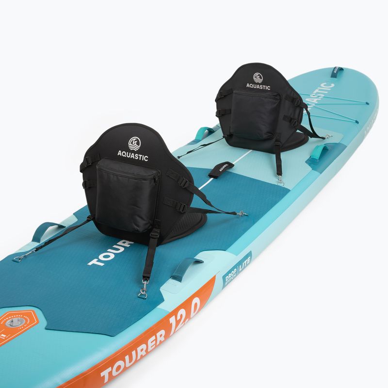 Felfújható SUP deszka szett AQUASTIC Tourer 12'0" 2-os green 12