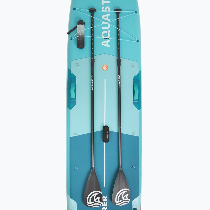 Felfújható SUP deszka szett AQUASTIC Tourer 12'0" 2-os green 13