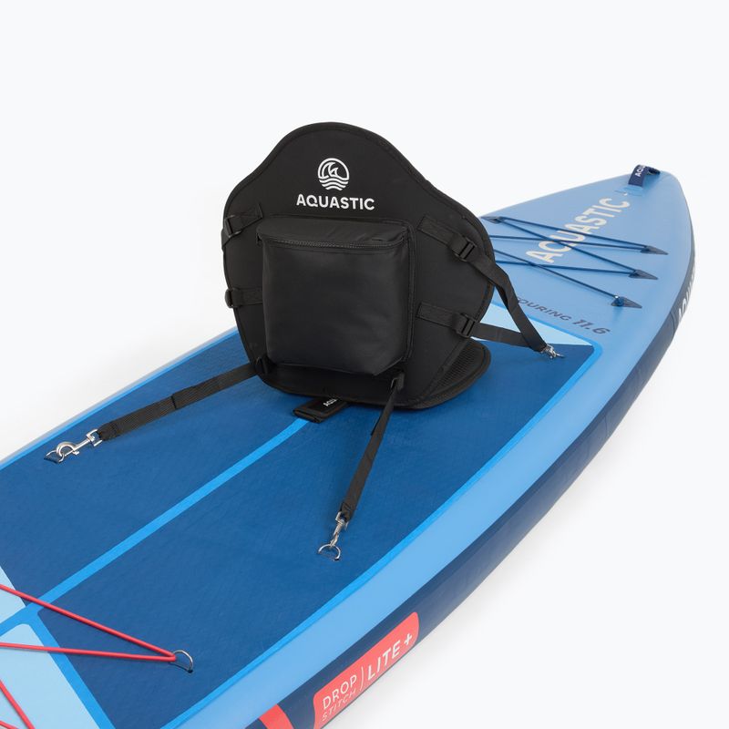 Felfújható SUP deszka szett AQUASTIC Touring 11'6" blue 12