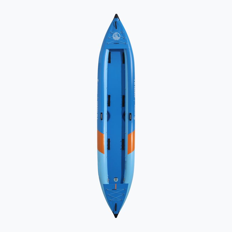 Háromszemélyes felfújható kajak AQUASTIC Cortez 15'7" hybrid blue 3