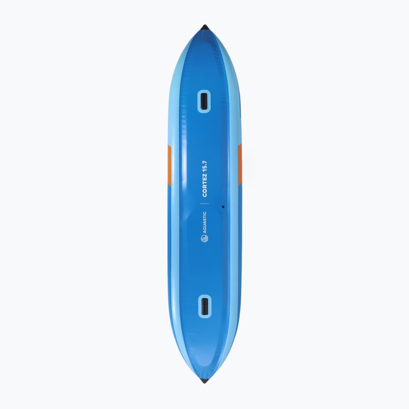 Háromszemélyes felfújható kajak AQUASTIC Cortez 15'7" hybrid blue 4