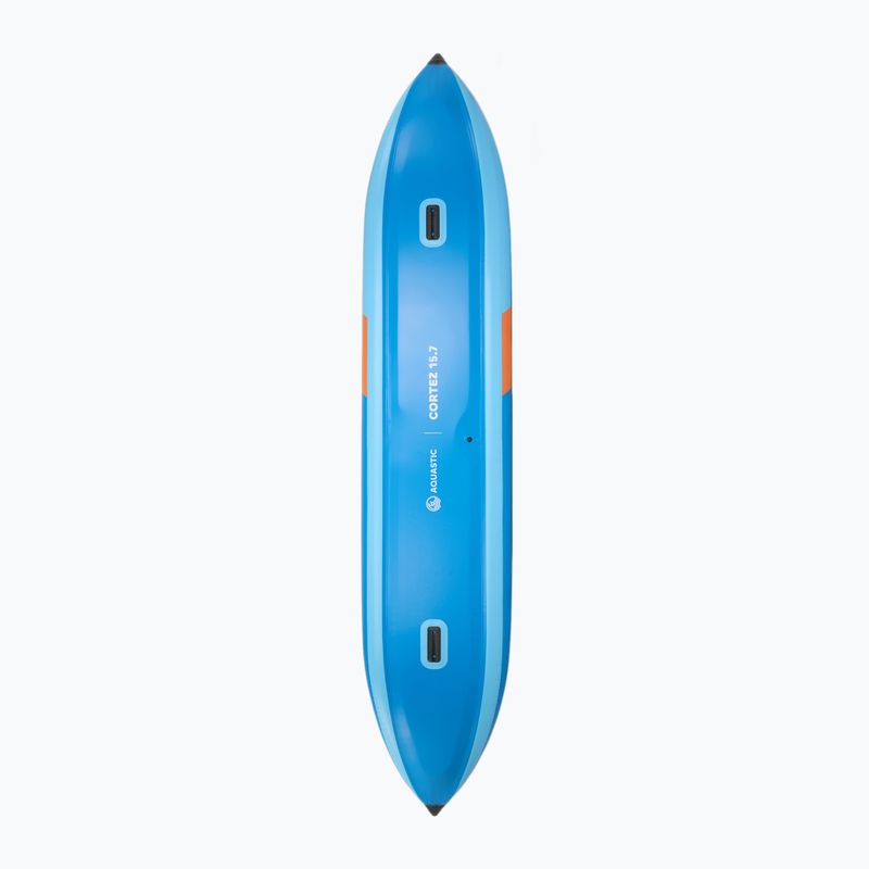 Háromszemélyes felfújható kajak AQUASTIC Cortez 15'7" hybrid blue 5