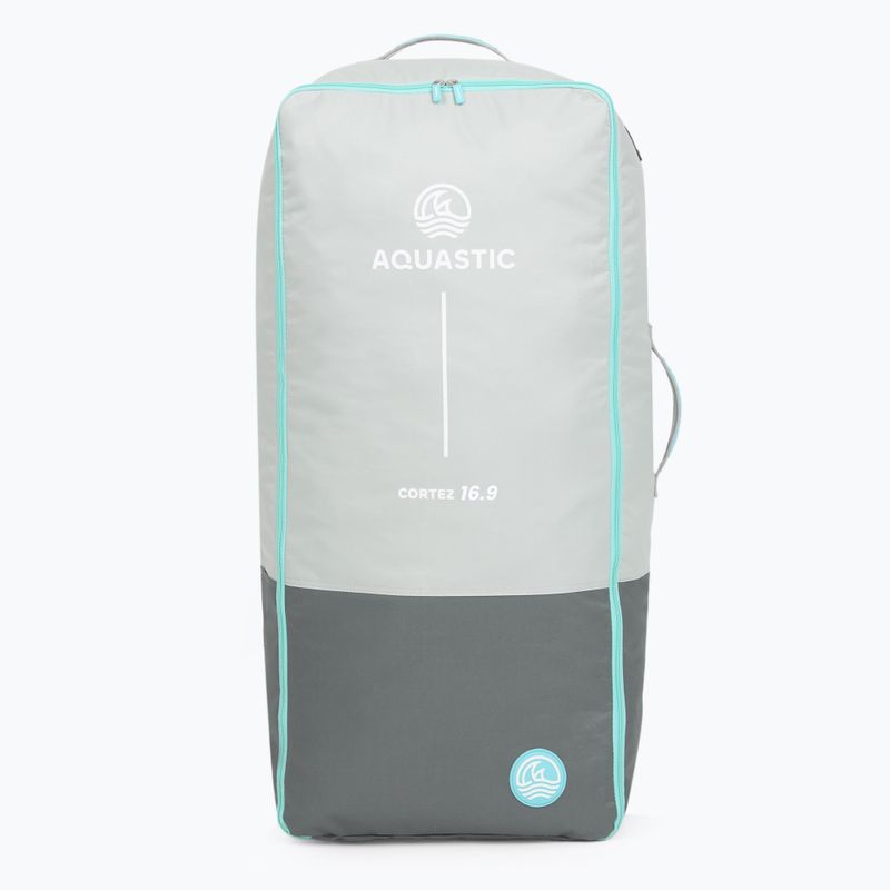 Felfújható kajak 4-osobowy AQUASTIC Cortez 16'9" hybrid blue 17