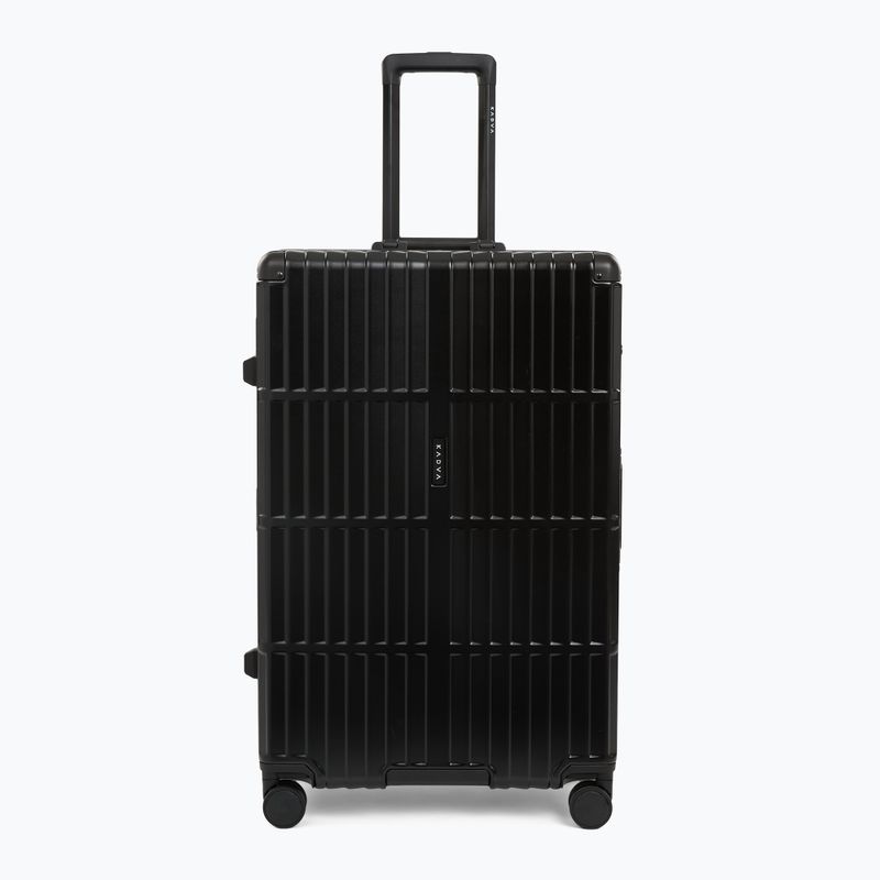 Nagy utazó bőrönd Kadva Tigre 96l Black
