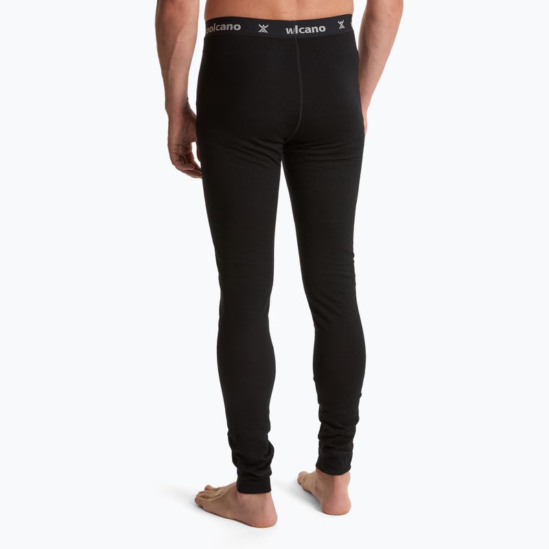 Férfi termónadrág WOOLCANO 100% Merion PANT0539 fekete 3