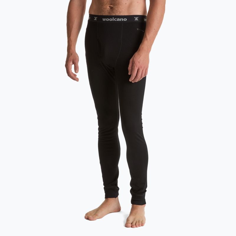 Férfi termónadrág WOOLCANO 100% Merion PANT0539 fekete 4
