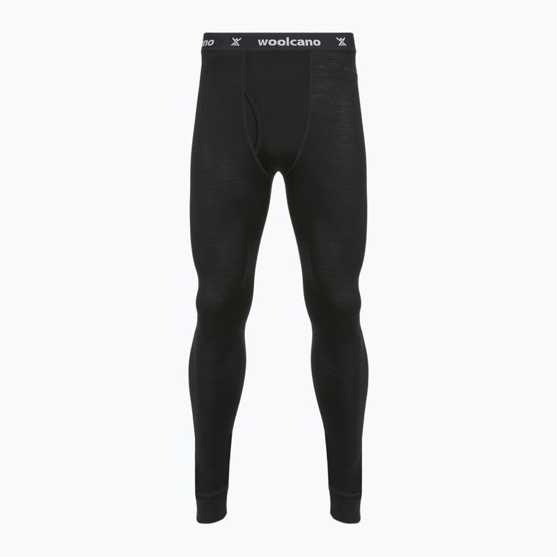 Férfi termónadrág WOOLCANO 100% Merion PANT0539 fekete 6