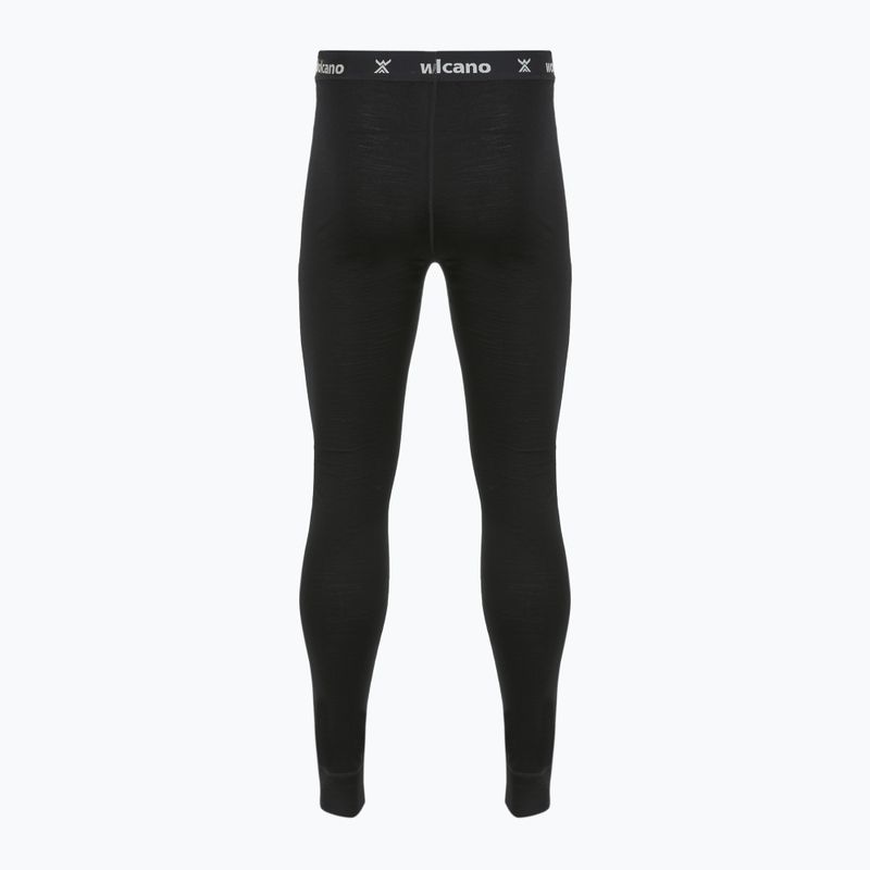 Férfi termónadrág WOOLCANO 100% Merion PANT0539 fekete 7