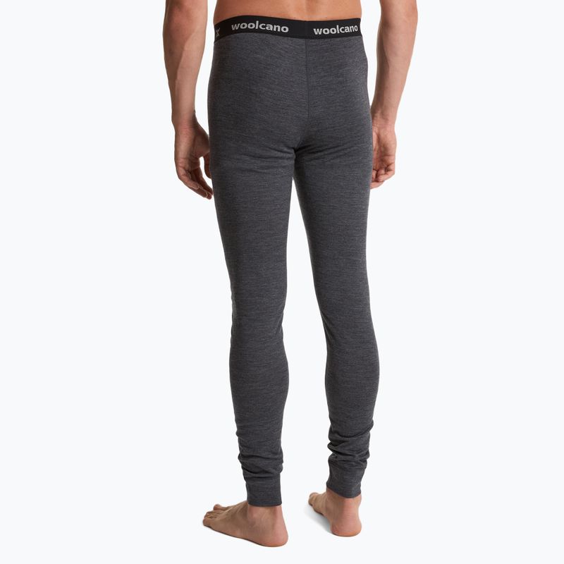 Férfi termónadrág WOOLCANO 100% Merion PANT0539 szürke szürke 3